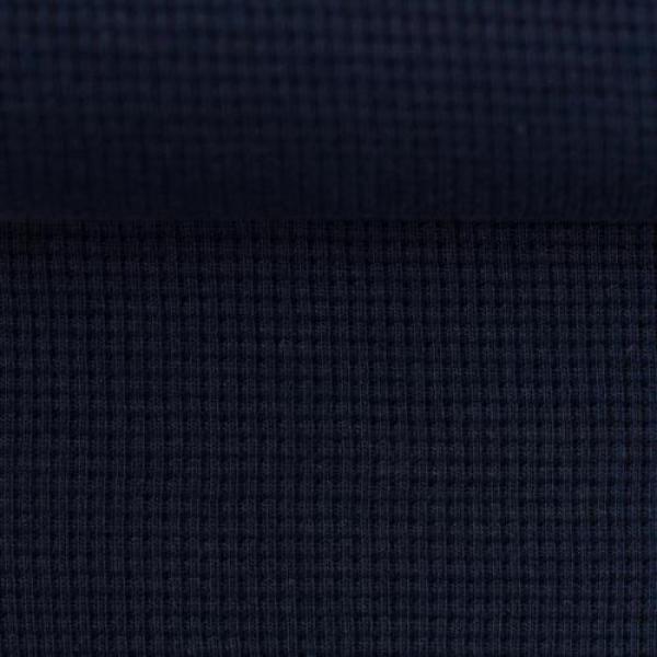 Swafing Clarissa Waffeljersey Uni Dunkelblau 599